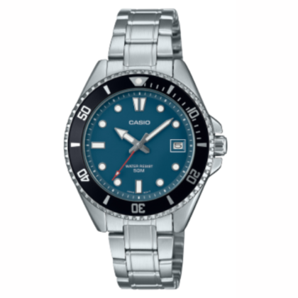 Casio General MDV-10D-2A1V Stainless Steel Band Analog Men Watch